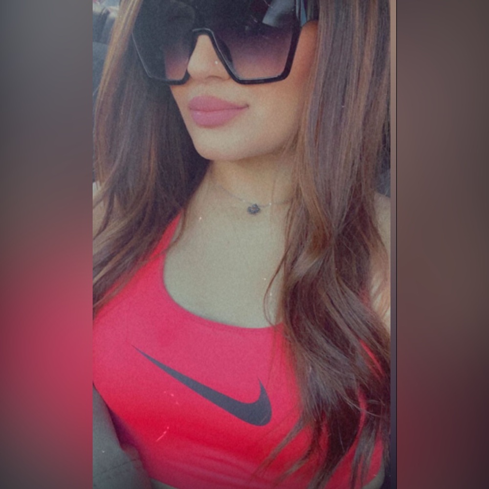 Nike Red Athletic Tank Top